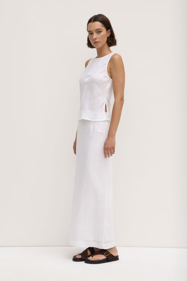 Re-Worn Solis Linen Top