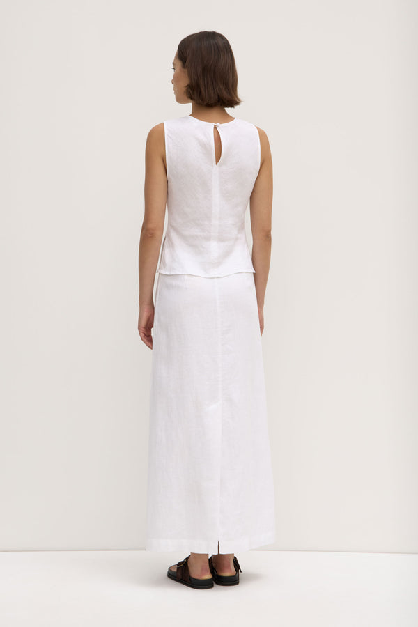 Re-Worn Solis Linen Top