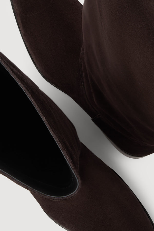 Stevie Suede Riding Boot