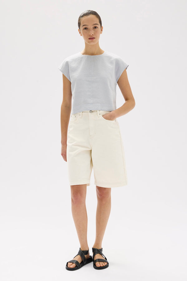 Re-Worn Tori Linen Top