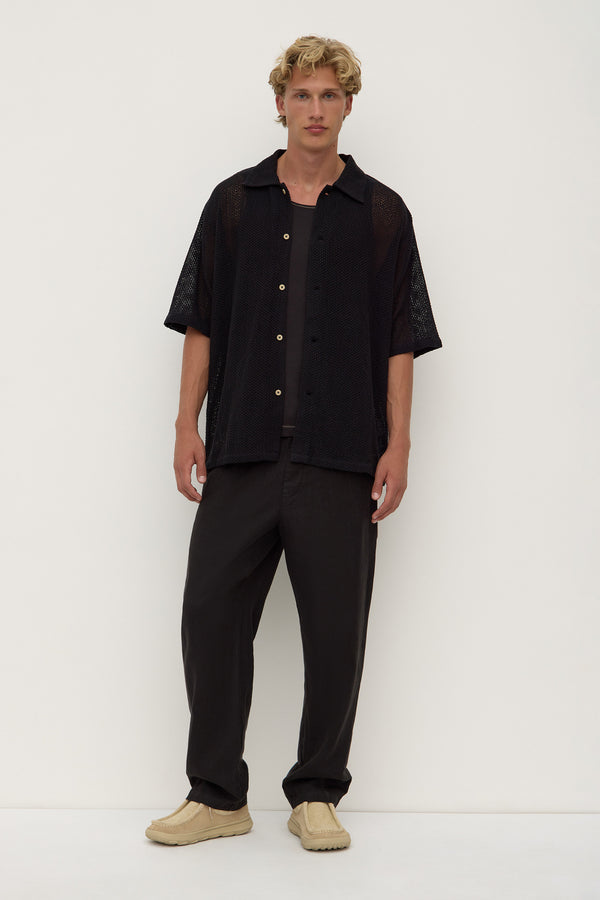 Tristan_Short_Sleeve_Shirt_Black_1310