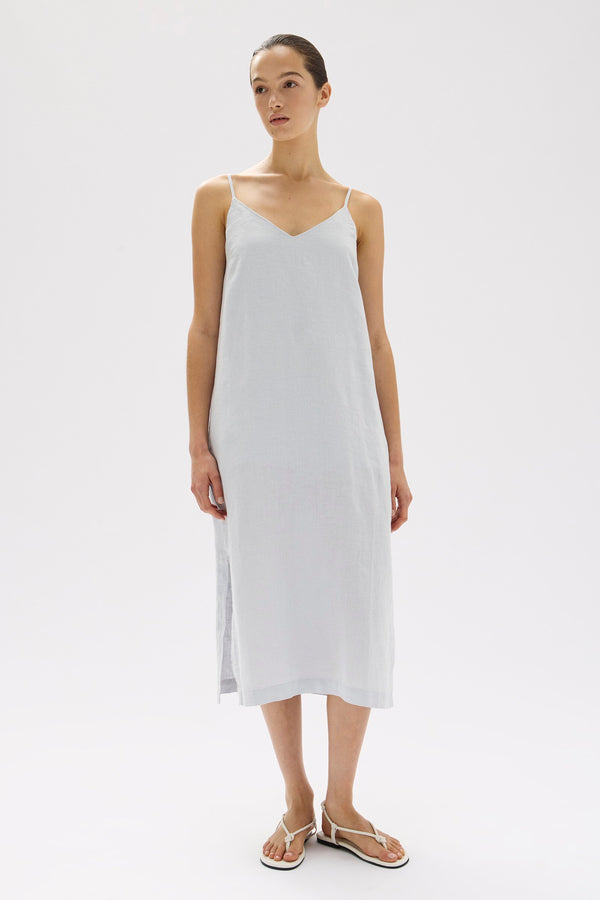 Re-Worn Vallory Linen Slip Dress