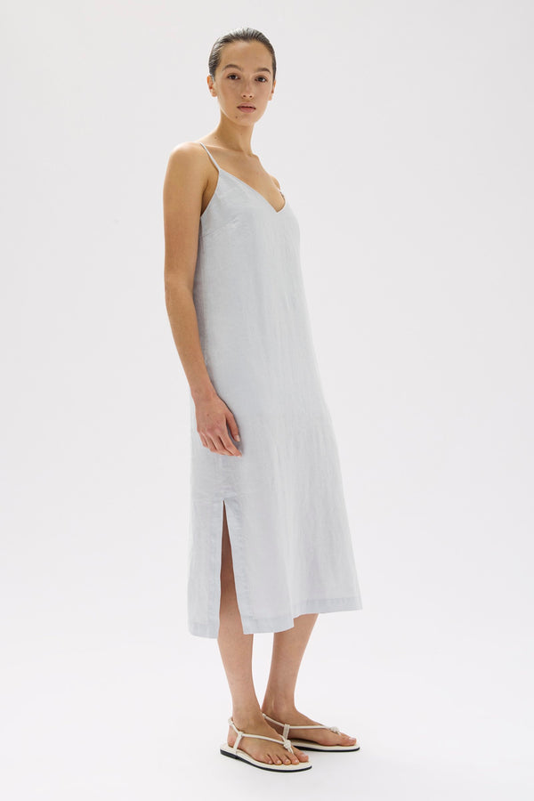 Re-Worn Vallory Linen Slip Dress