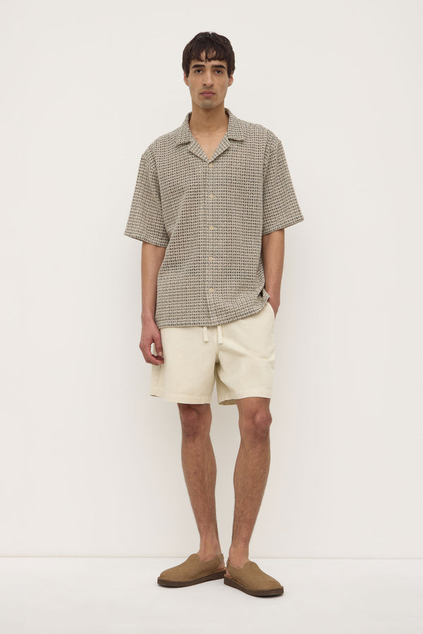 Watson_Short_Sleeve_Shirt_Cream_Black_1052jpeg