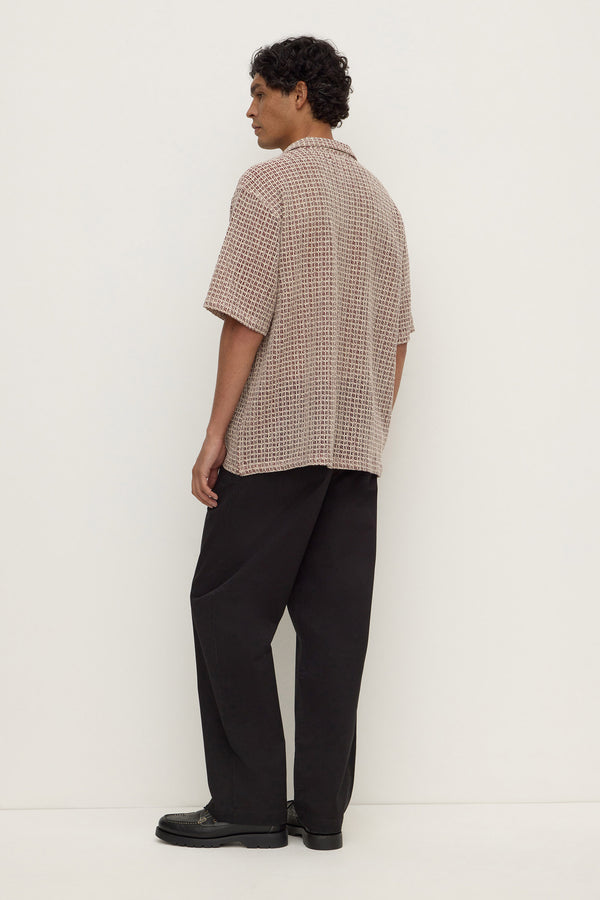 Watson_Short_Sleeve_Shirt_Cream_Burgundy_1073
