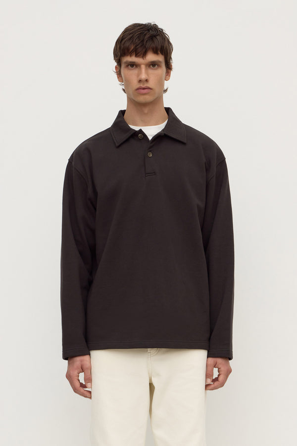 Weekender_Fleece_Polo_Washed_Black_1153