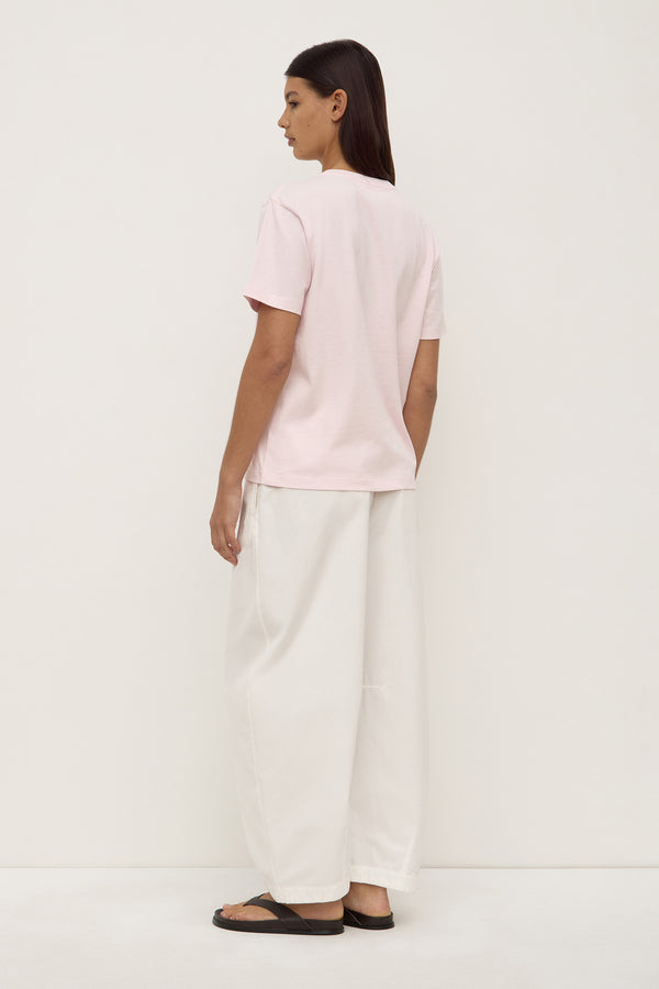 Womens Organic Base Tee Blossom-4