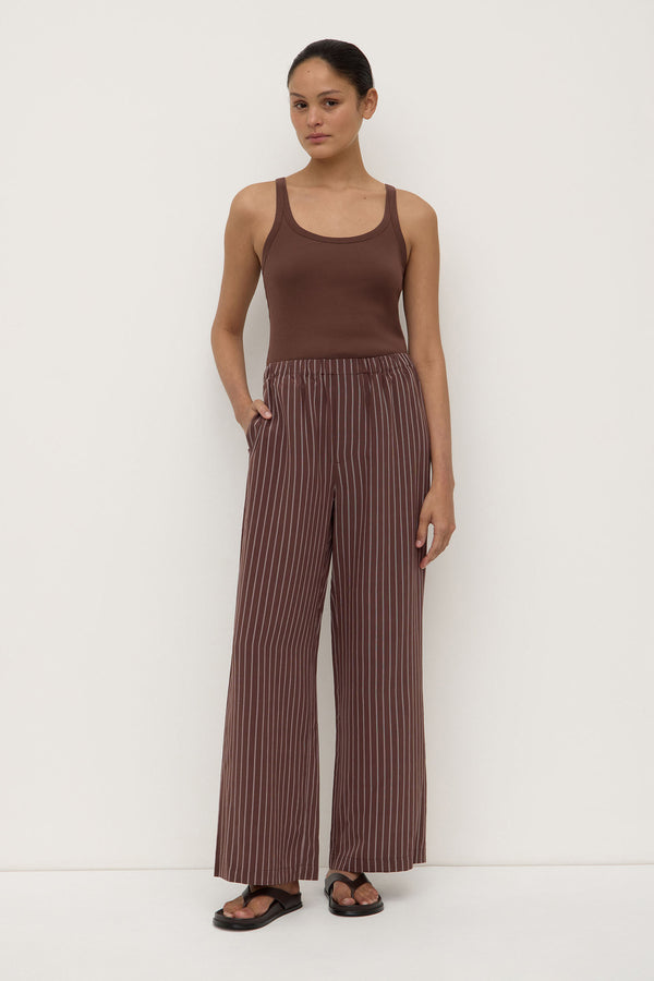 Zayla_Silk_Stripe_Pant_Cream_Espresso_1138