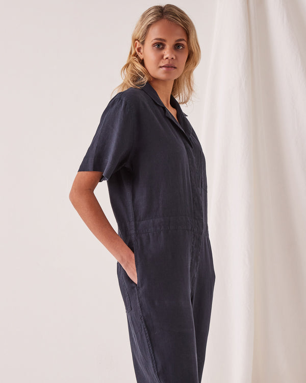 Re-Worn Blair Linen Jumpsuit