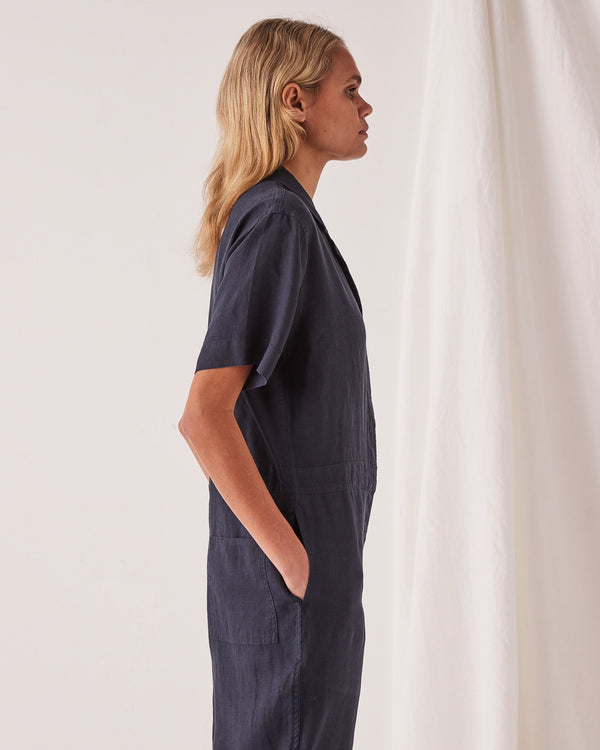 Re-Worn Blair Linen Jumpsuit