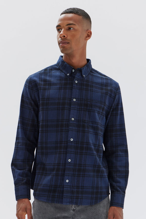 Re-Worn Tanner Brushed Check Shirt