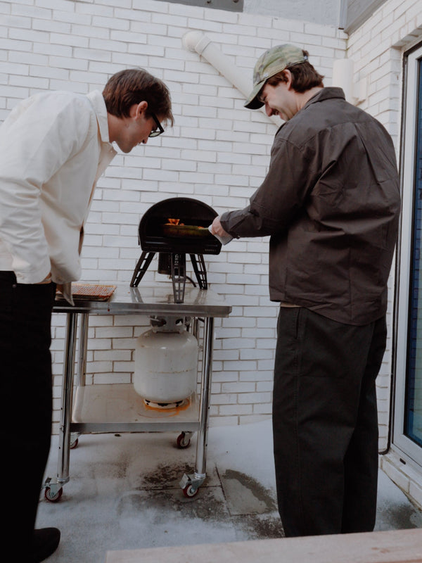 In the kitchen with Arlo Communal
