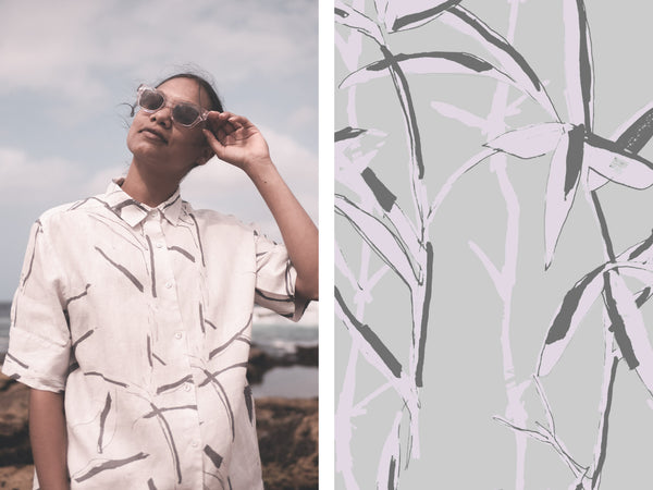 Introducing our Summer Bamboo Print and Q&A with Dubs Yunupingu
