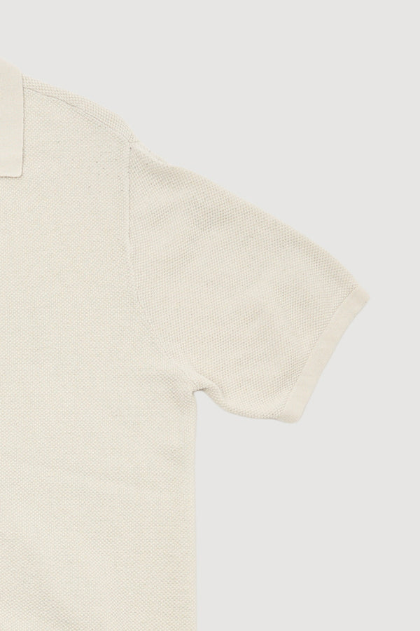 Re-Worn Mens Linen Blend Knit Shirt