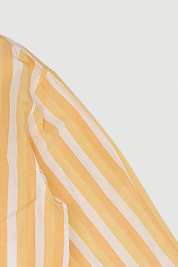 Re-Worn Womens Cotton Stripe Long Sleeve Shirt