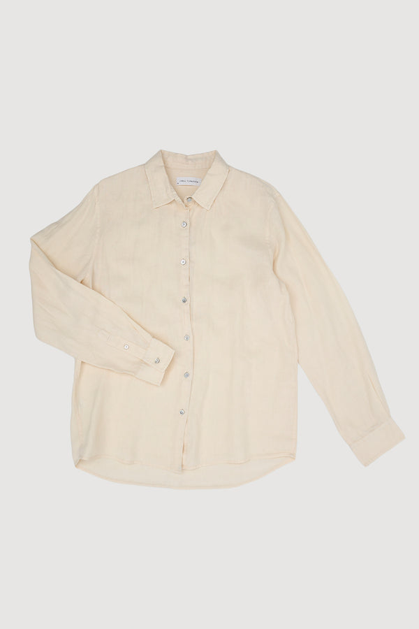Re-Worn Mens Linen Long Sleeve Shirt