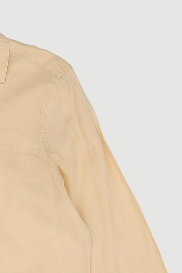Re-Worn Womens Linen Long Sleeve Shirt