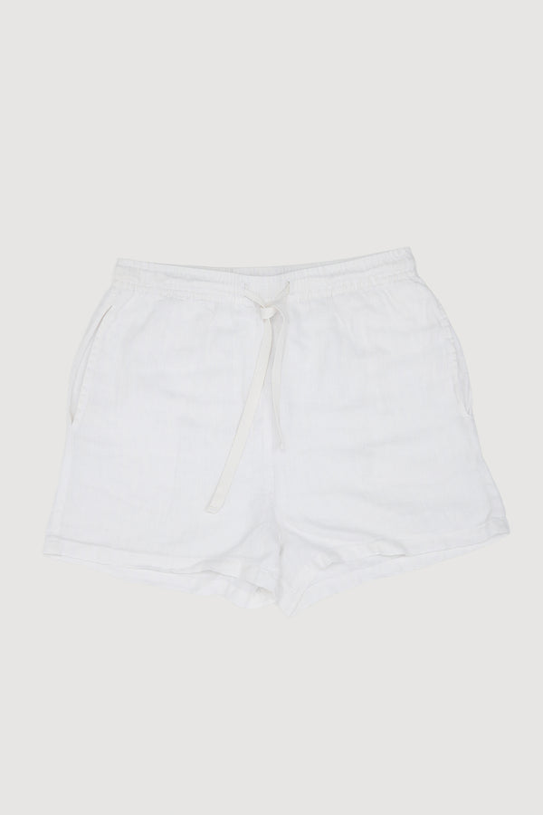 Re-Worn Womens Linen Relaxed Short