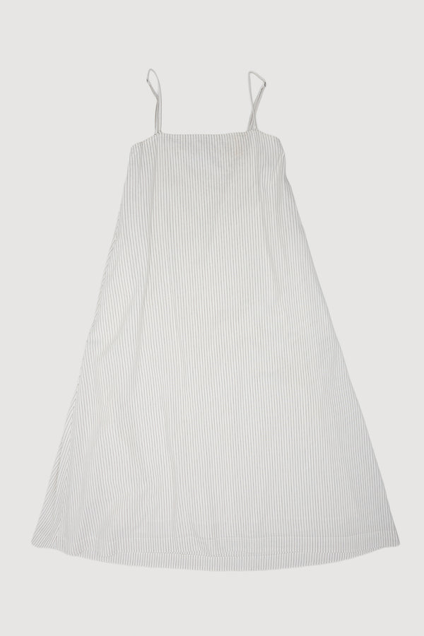 Re-Worn Womens Cotton Stripe Slip Dress