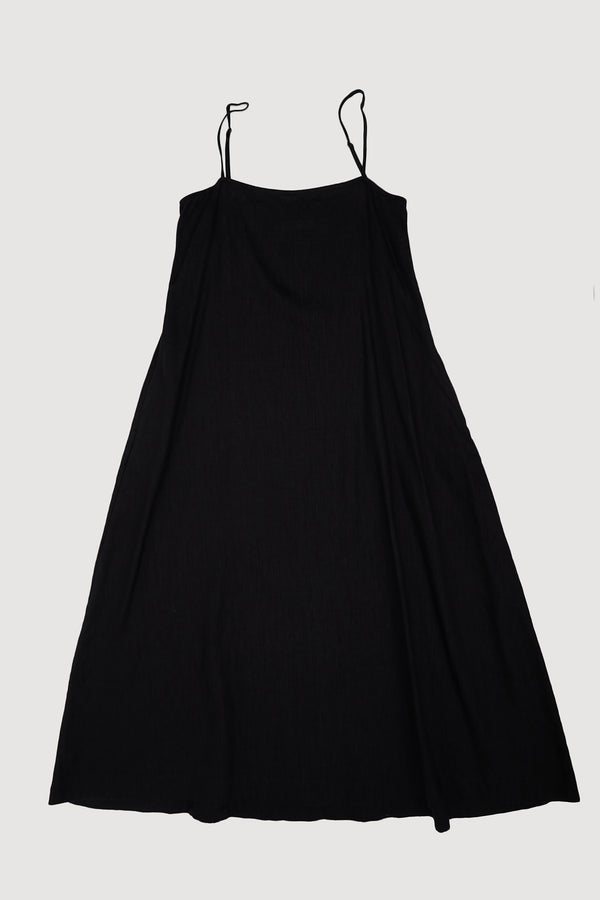 Re-Worn Womens Linen Slip Dress