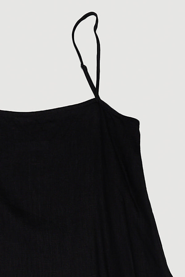 Re-Worn Womens Linen Slip Dress