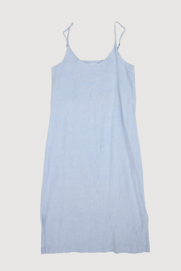 Re-Worn Womens Linen Slip Dress