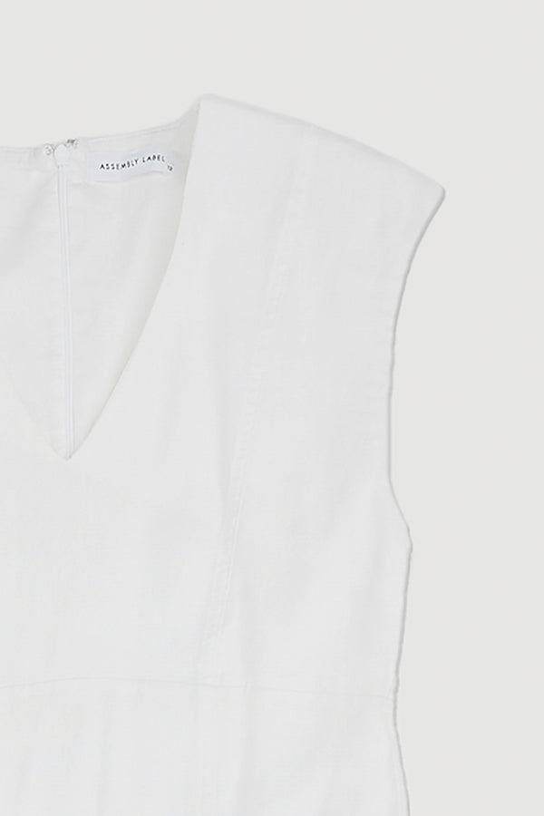 Re-Worn Womens Linen Dress