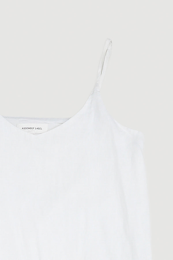 Re-Worn Womens Linen Slip Dress