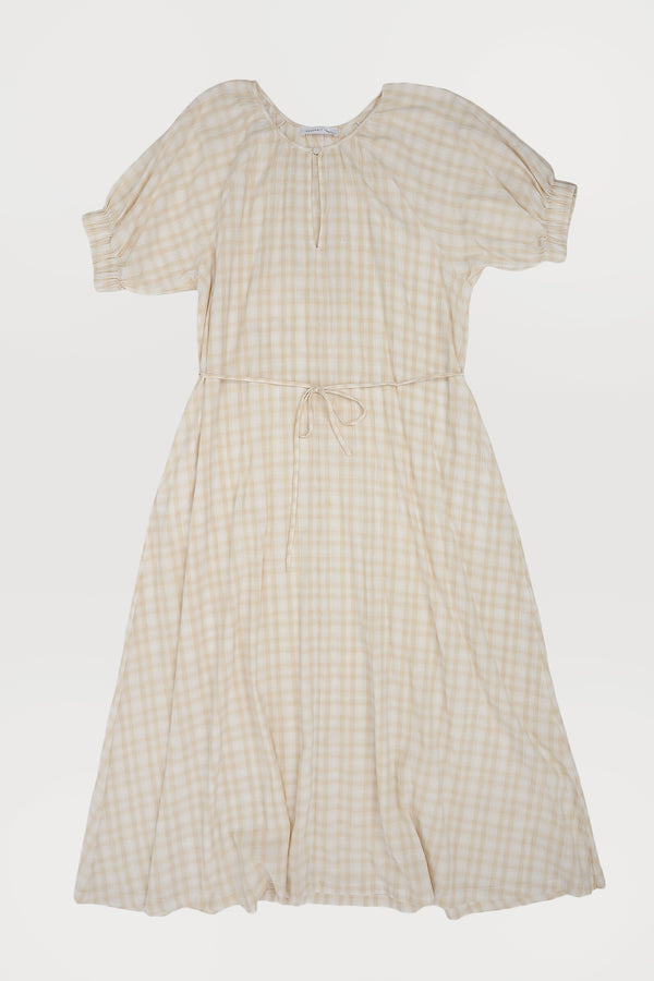 Re-Worn Womens Cotton Textured Dress