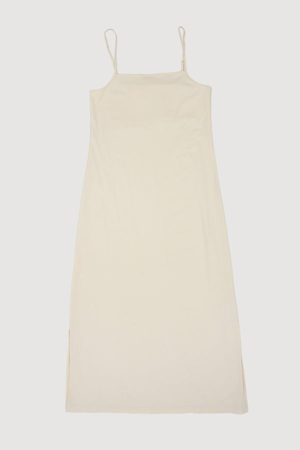 Re-Worn Womens Organic Cotton Yarn Blend Slip Dress