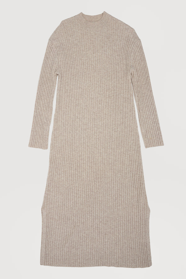 Re-Worn Womens Wool Cashmere Knit Dress