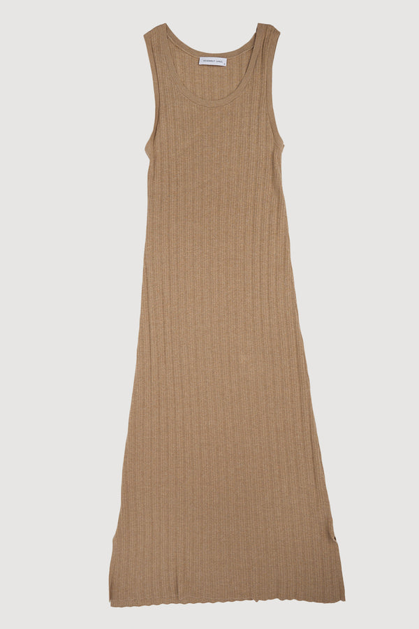 Re-Worn Womens Wool Blend Knit Tank Dress