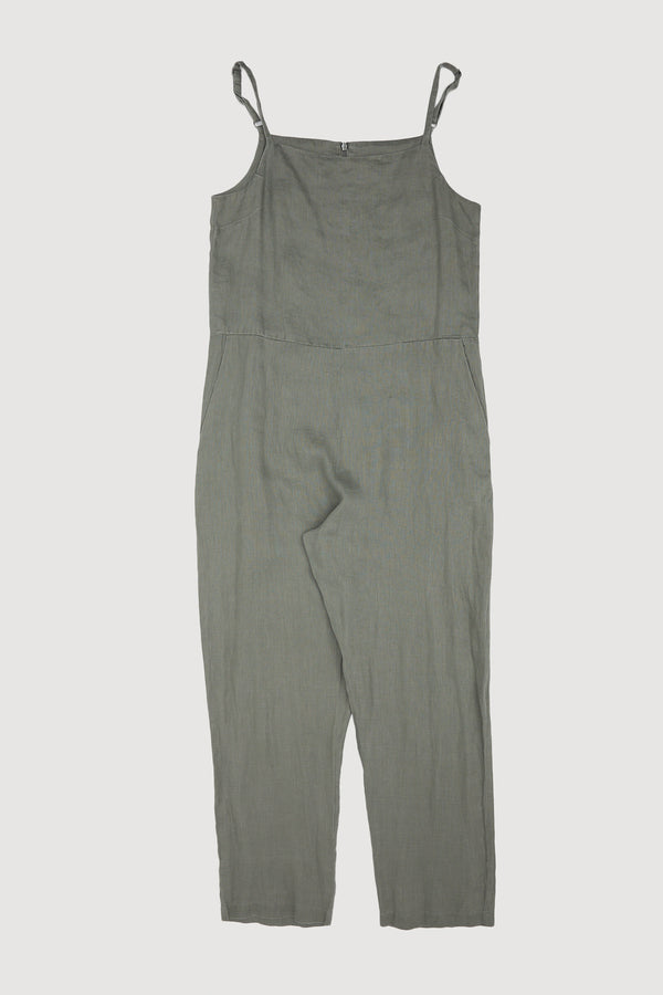 Re-Worn Womens Linen Jumpsuit