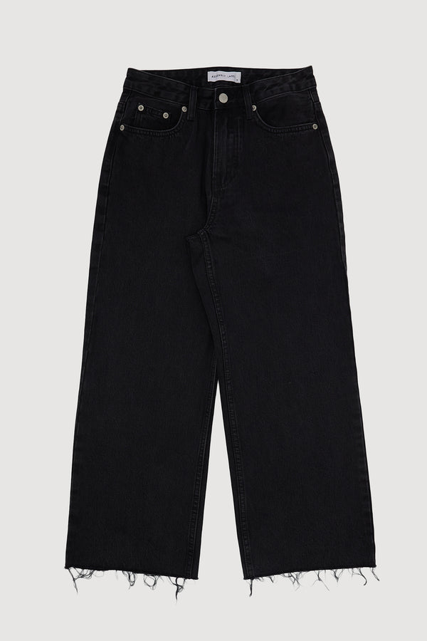 Re-Worn Womens Denim Wide Leg Jean