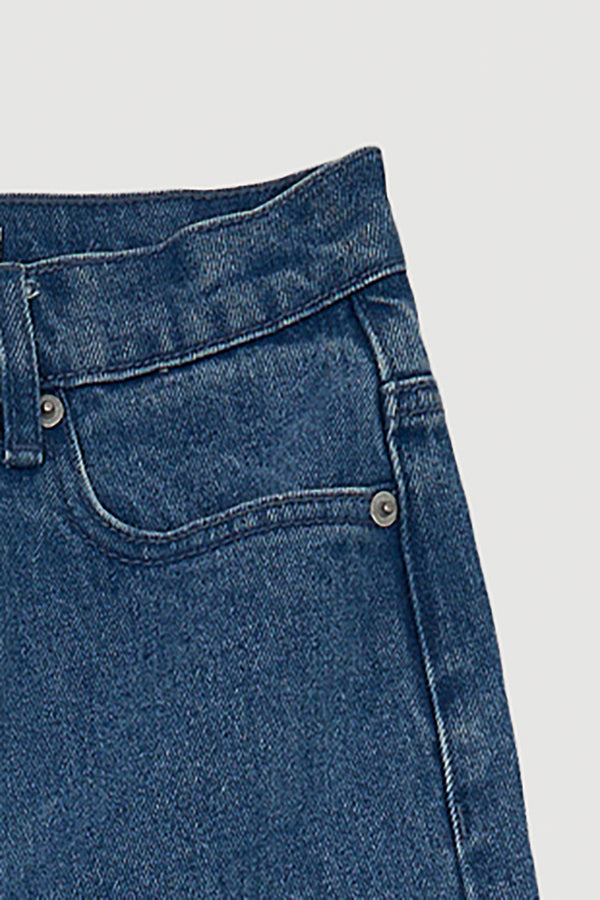 Re-Worn Womens Denim Wide Leg Jean