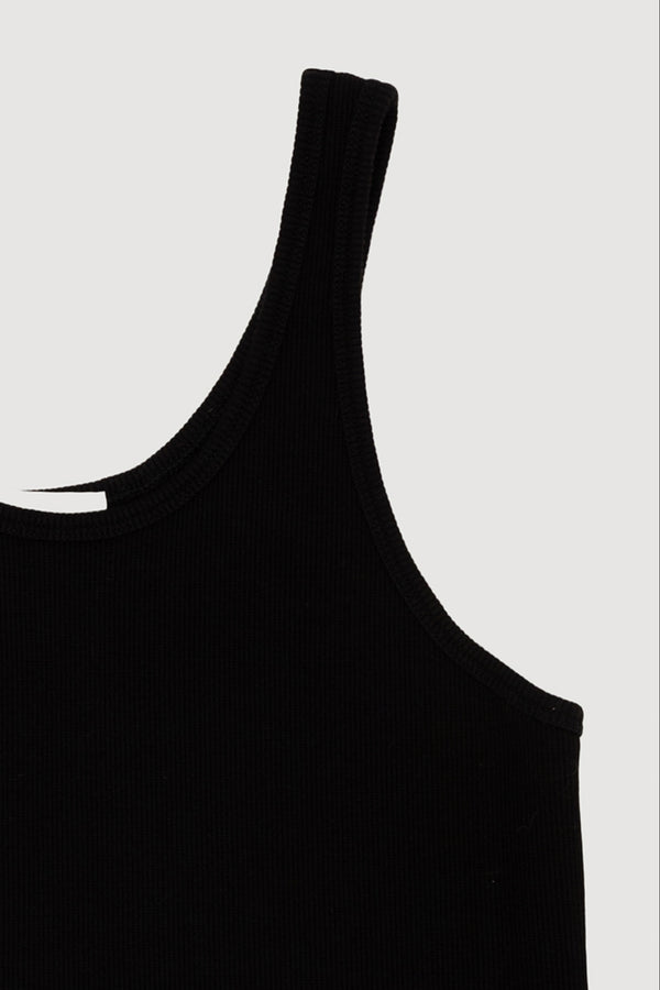 Re-Worn Womens Organic Cotton Yarn Blend Textured Tank