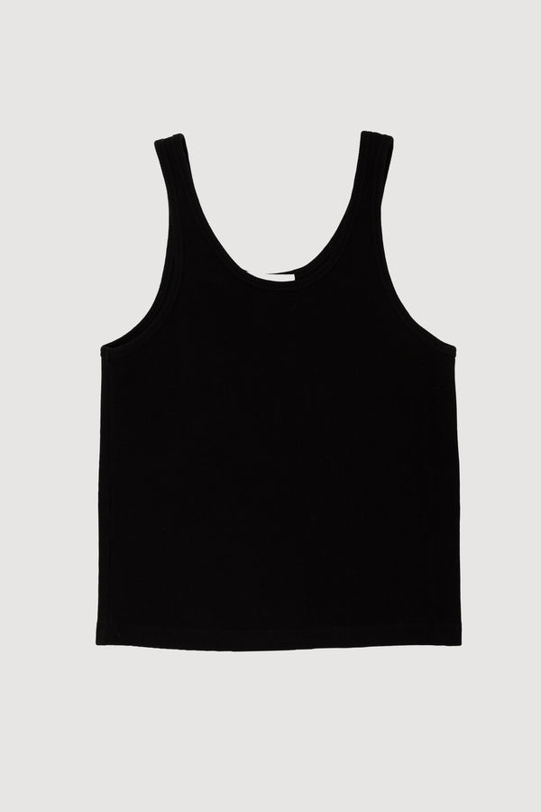 Re-Worn Womens Organic Cotton Yarn Blend Textured Tank