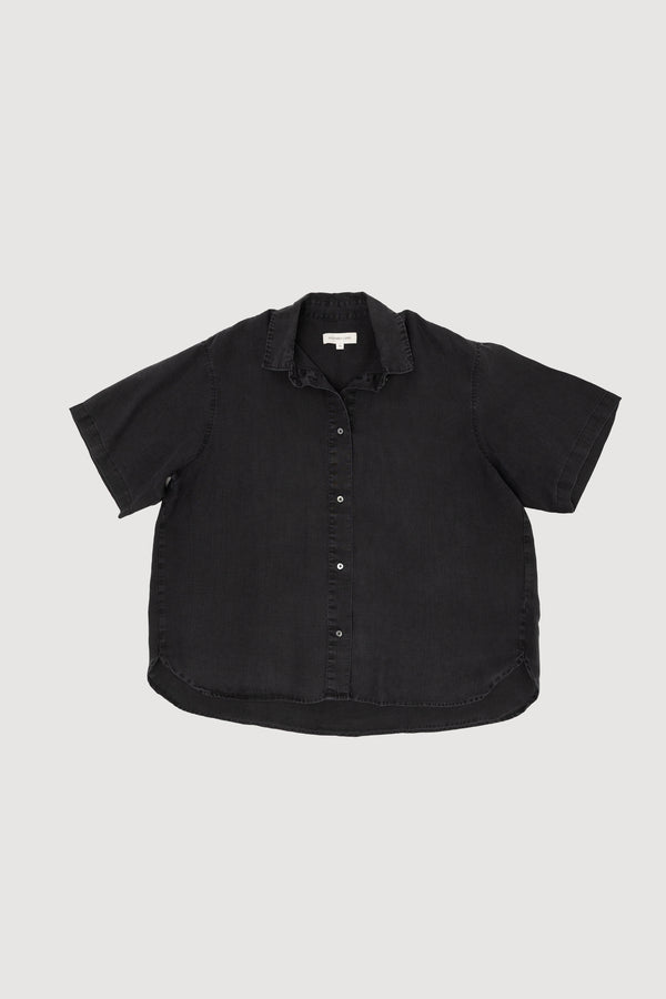 Re-Worn Womens Denim Boxy Shirt