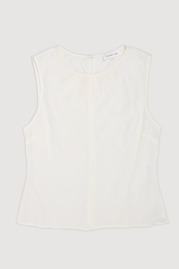Re-Worn Womens Linen Top