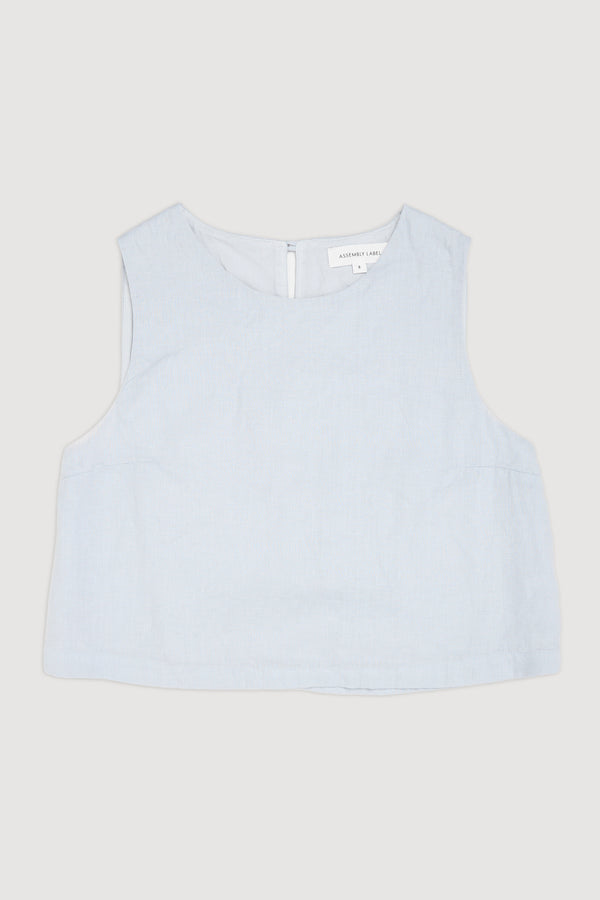 Re-Worn Womens Linen Top
