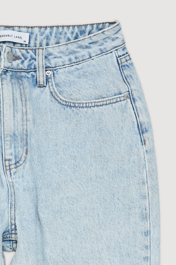 Re-Worn Womens Denim Relaxed Jean