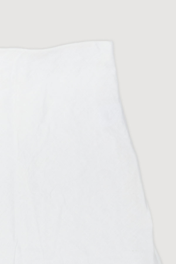 Re-Worn Womens Linen Skirt