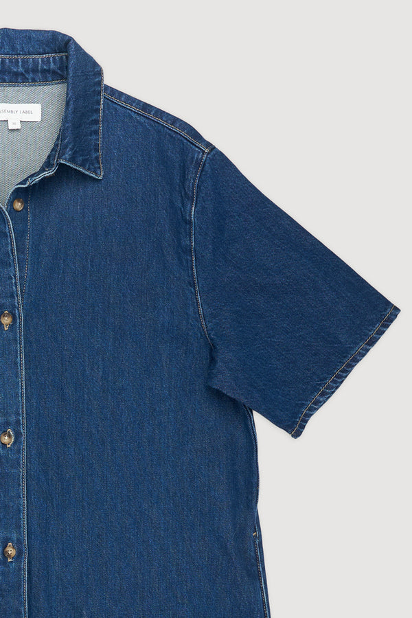 Re-Worn Womens Denim Mini Dress