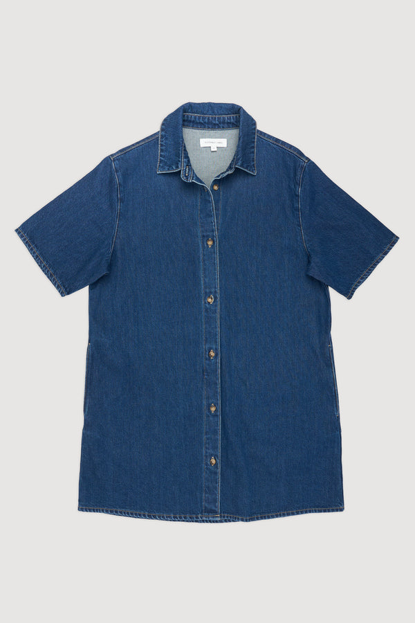 Re-Worn Womens Denim Mini Dress