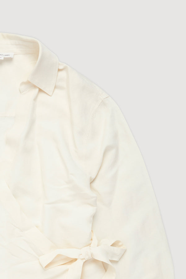 Re-Worn Womens Silk Blend Long Sleeve Shirt