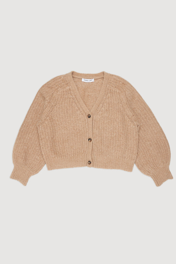 Re-Worn Womens Cashmere Blend Textured Cardigan