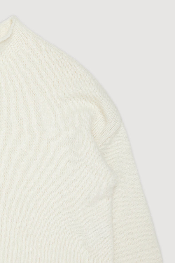 Re-Worn Womens Wool Blend Textured Sweater