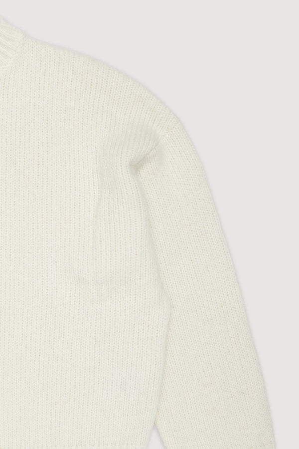Re-Worn Womens Wool Blend Textured Sweater