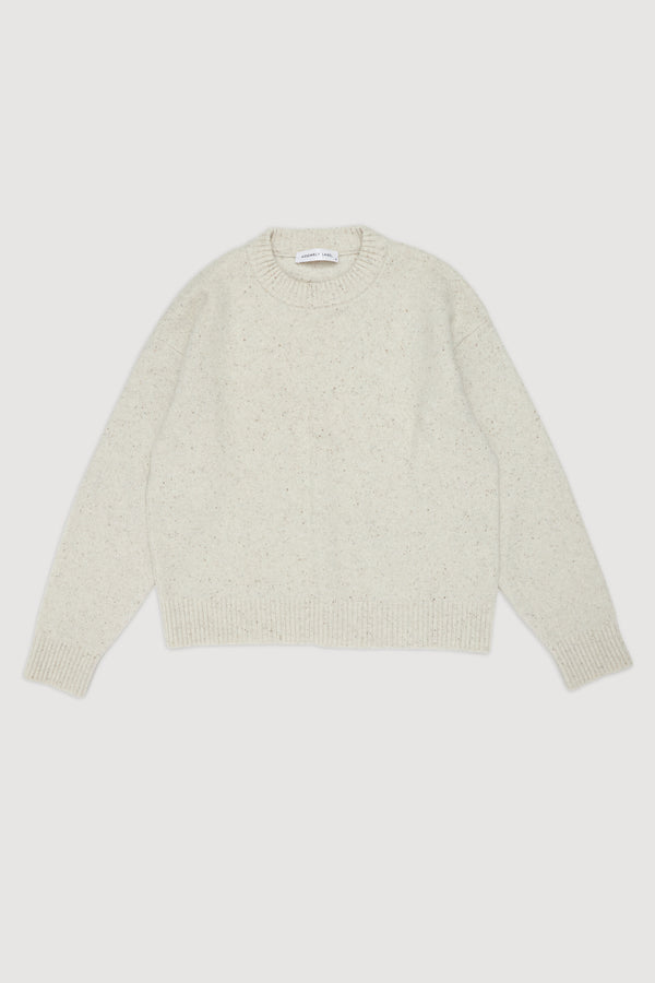 Re-Worn Womens Wool Textured Sweater