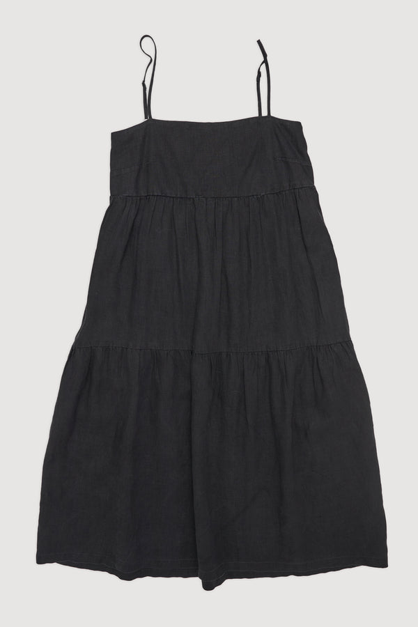 Re-Worn Womens Linen Dress